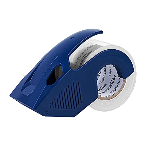 Amazon Basics Heavy Duty Packaging Tape with Dispenser for Shipping, Sealing Boxes, Moving and Storing, 1.88" x 22.2 yds, ...