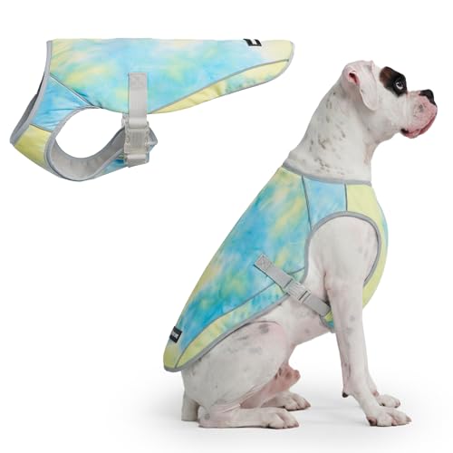 Spark Paws Dog Cooling Vest - SPF 50 UV Sun Protection - Summer Heat Relief Gear for Dogs, Lightweight, Evaporative Coolin...