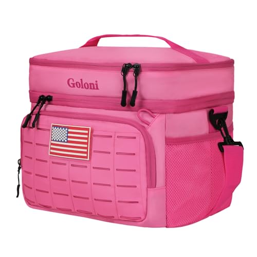 Portable Insulated Cooler Bag, Leakproof Soft-Sided Lunch Bag,8mm Insulation Keeps Cool 16+ for Camping, Beach, Picnics