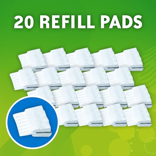 Scrubbing Bubbles Flushable Toilet Bowl Wand Cleaner Refills, Fresh Brush Cleaner Toilet Refill Pads, Removes Limescale & ...
