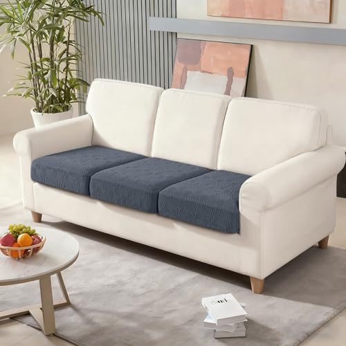 VANSOFY Couch Cushion Covers for Sectional Sofa, Stretch Jacquard Couch Seat Cushion Covers, Individual Washable Furniture...