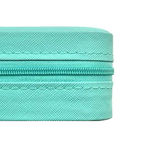 TRODANCE Mini Jewelry Travel Case, Small Portable Jewellry Organizer Box Portable Display Storage Box for Rings Earrings N...