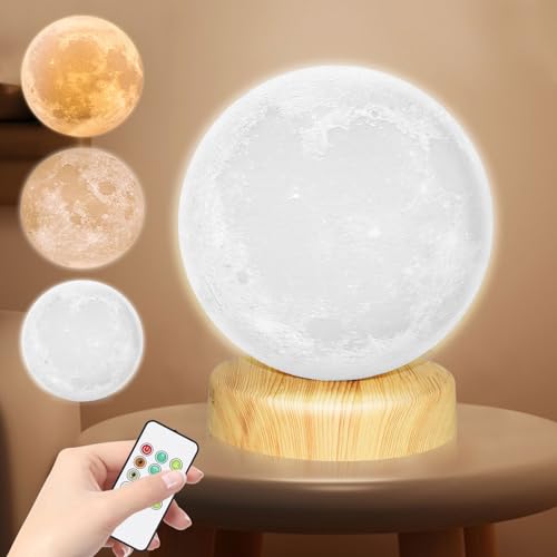 RscCleaner Light Therapy Lamp®, Happy Sun Lamp 10000 Lux with 3 Color Temperatures, Adjustable Brightness,Timer & Memory F...
