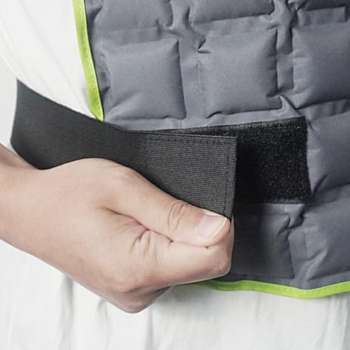 MR.ICE Cooling Vest for Men & Women - Adjustable Ice Vest for Motorcycle, Workers, Sports, Outdoor, Heat Relief