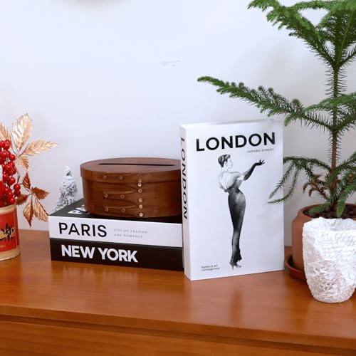 Fabiacci Decorative Books for Home Decor,Set of 3 Stylish Fake Books of Room Books Decor Aesthetic,for Coffee Table Decor,...