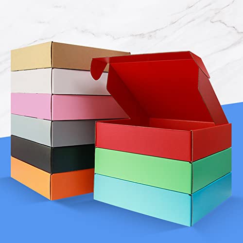 Blue Shipping Packaging Boxs KAXILU 20pcs Shipping Boxs Size-L10.5xW6.3xH2 inchinch Suitable E-Commerce Packaging