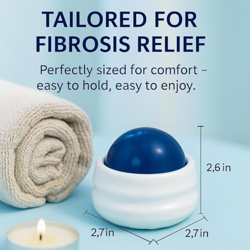 Bruizex Lymphatic Drainage Massager, Massage Roller Ball, Fibro Body Roller for Fibrosis Treatment, Liposuction, 360 Lipo,...