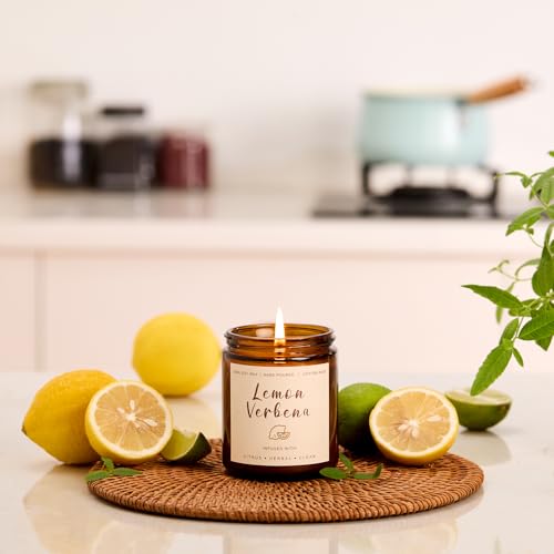 Soy Scented Candles Gift Set - 6 Pack 42oz 300 Hour Natural Soy Wax Long Lasting Candles Gift for Women Birthday Valentin...