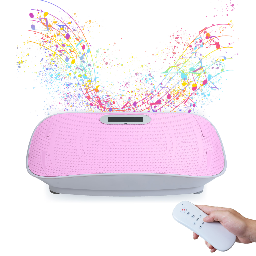 Full Body Vibration Platform Crazy Fitness Massage 10-Frequency Weight Loss & Fat Burner Shaking Machine For Unisex