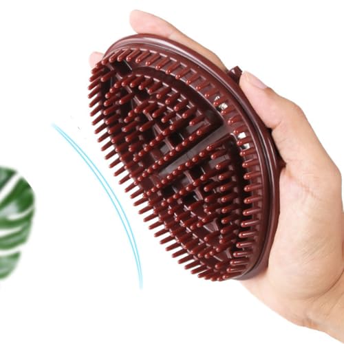 Meridian Brush Massage Brushes, Beauty Salon Professional Acupressure Meridian Brushes, Scalp Massage Brush, Full Body Rel...