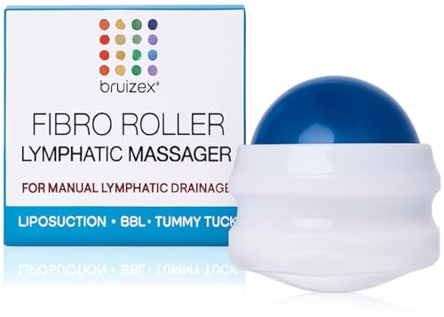 Bruizex Lymphatic Drainage Massager, Massage Roller Ball, Fibro Body Roller for Fibrosis Treatment, Liposuction, 360 Lipo,...