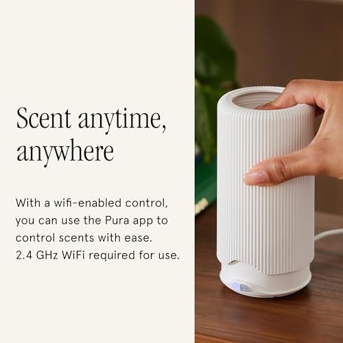 Pura Plus Smart Home Fragrance Diffuser for Large Spaces - Adjust Scent Intensity, Set Schedules, Timers & More in Pura Ap...