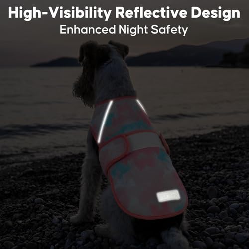 KYEESE Dog Cooling Vest, Lightweight Dog Cooler Jacket, 3D Breathable Mesh Pet Cooling Shirts for Summer with Reflective S...