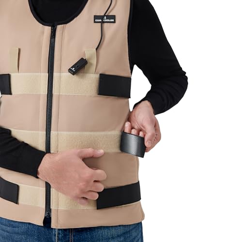 COMPCOOLER Instant Cooling Vest Backpack for Men and Women(2.5L Water Bladder Upgraded Leak-Proof Design) - Ice Water Circ...
