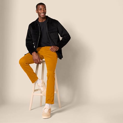Amazon Essentials Men's 5-Pocket Stretch Twill Casual Pants