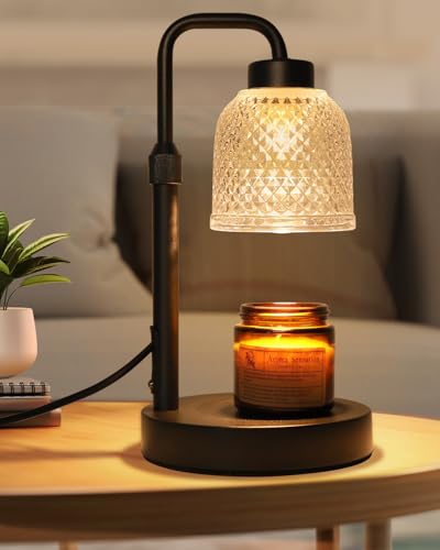 AIFEI Candle Warmer Lamp with Timer, Dimmable Adjustable Height Candle Lamp, Birthday Gifts for Women Mom Sister Friends, ...