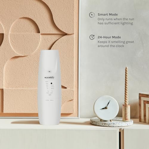 Scentify Plug-in Diffuser V2 - for Home, Office, Spa - Aromatherapy Bluetooth App Control - Waterless Quiet Aroma Essentia...