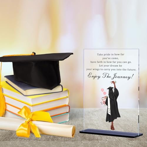 Graduation Gifts for Her University College High School Graduation Decorations Gift Class of 2026 Desk Sign Senior 2026 De...