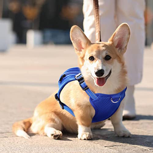 IDOMIK Dog Backpack Harness, No-Pull Dog Backpack with D-Ring for Small Medium Dogs, Cute Self Carrier Backpack for Dogs t...
