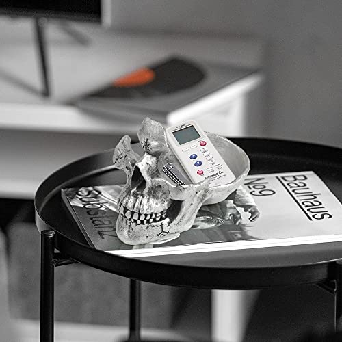 Mrlikale Skull Glasses Stand, Creative Eyeglasses Display Rack, Sunglasses Spectacle Holder, Key Holder Resin Sculptures f...