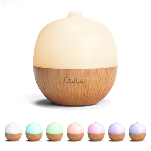 ARVIDSSON Essential Oil Diffuser, 100ml Small Aromatherapy Diffuser with Mood Light, Ultrasonic Oil Diffusers for Home, Mi...