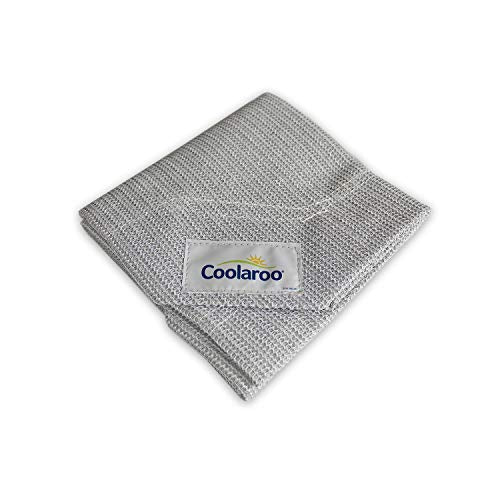 Coolaroo Replacement Cover, The Original Elevated Pet Bed by Coolaroo, Small,Grey