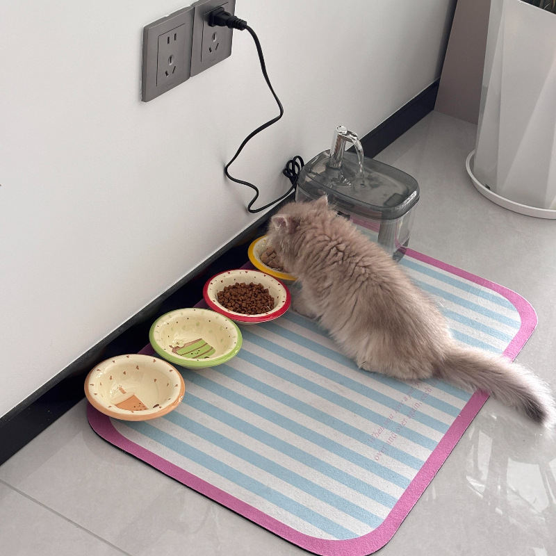 Diatomaceous Mud Pet Placemat For Cats And Dogs