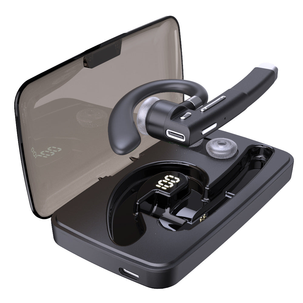 Bluetooth Earbuds With A Rotating Single-ear Charging Case
