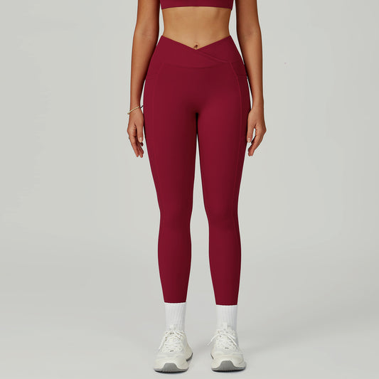 High Waist Yoga Pants Fitness Outdoor Sports Running Tights