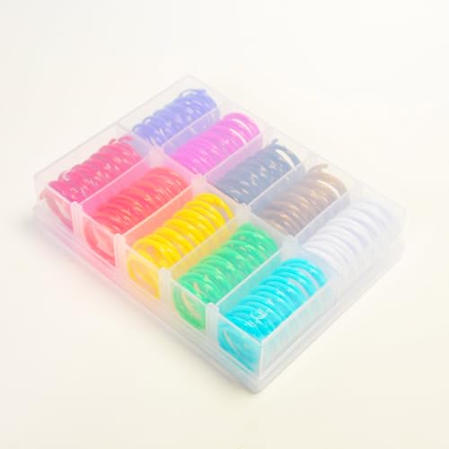 JoyArrive 40Pcs 10 Colors Box Stored Springs for Indoor Cats, Cats Coil, Cat Interactive Toys, Cat Swatting Toy, Self-Play...
