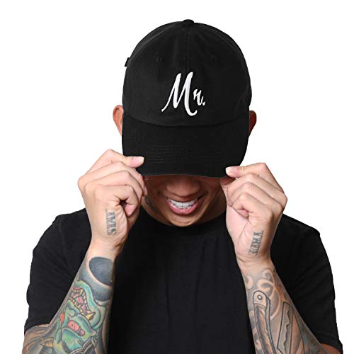 Matching Mr. & Mrs. Baseball Caps, Bridal Gift, Newlywed Honeymoon Wedding Gift