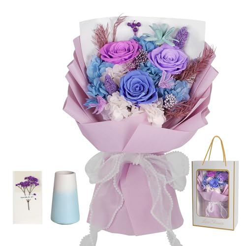 Childom Mothers Day Rose Gifts for Mom,Birthday Gifts for Women,Preserved Flowers for Delivery,Mothers Day Flowers Gift fo...