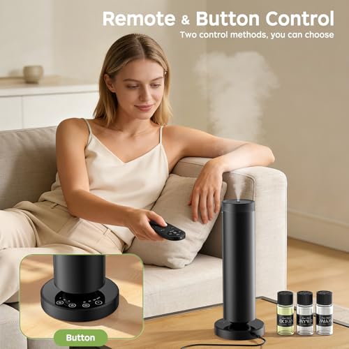 Waterless Scent Diffuser Kit with Lights -Max 2000 Sq Ft Coverage, Essential Oil Diffuser for Home,Hotels,Offices,Spas,Aro...