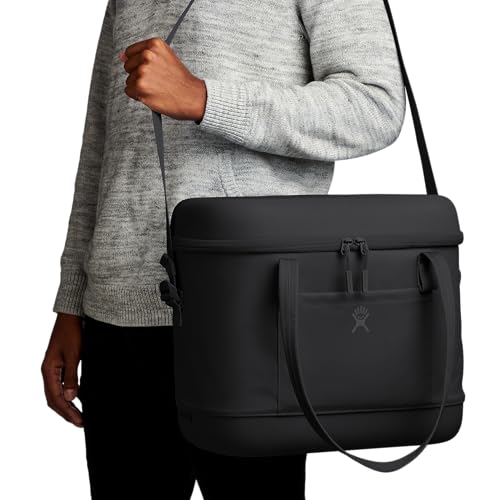Hydro Flask Cooler Bag - Insulated Portable Soft Cooler - 20 L Capacity in Black