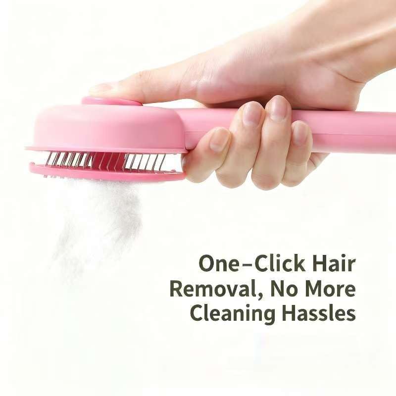 Henqia Cat Brush for Shedding, Kitten Brushes for Indoor Cats, For Long or Short Haired Cats,Cat Hair Brush Grooming Deshe...