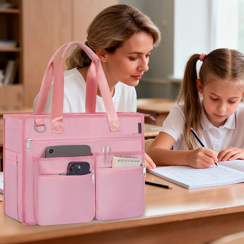 ANILD Large Tote Bag for Women, Travel Shoulder Bag Utility Handbag with Multiple Pockets for Gym, Work, Travel