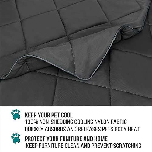 PetAmi Premium Cooling Dog Blanket | Lightweight Fluffy Pet Throw Blanket Bed Cover for Dogs, Cat, Puppies | Pet Blanket F...