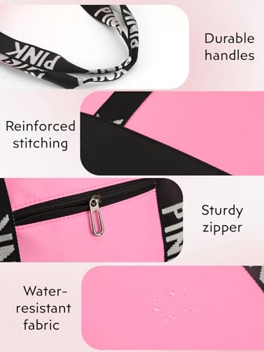 MOPERIL Travel Tote Bags for Women, Waterproof Beach Bag Spend the Night Bags for Women, Travel & Overnight Bag