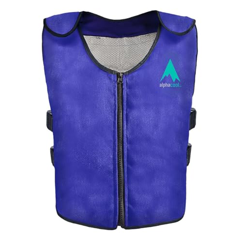 Alphacool Ice Vest for Men and Women Adjustable Cooling Vest with Ice Packs