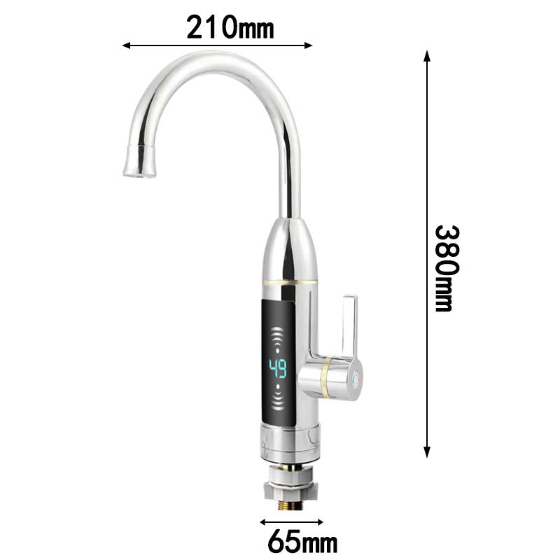 Instant Electric Faucet With Digital Display For Fast Heating And Cooling