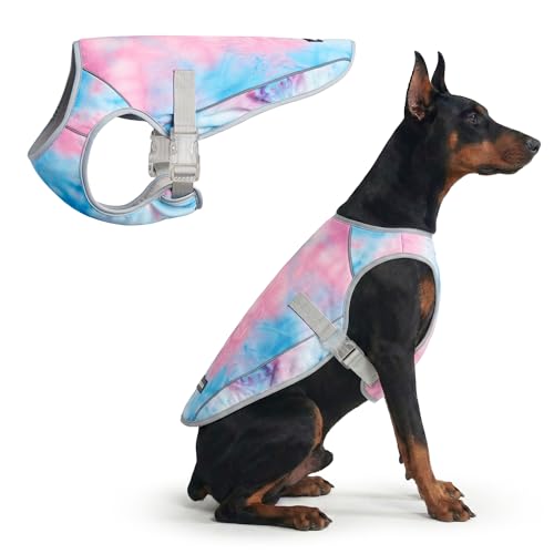 Spark Paws Dog Cooling Vest - SPF 50 UV Sun Protection - Summer Heat Relief Gear for Dogs, Lightweight, Evaporative Coolin...