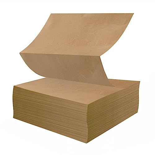 Elementree Brown Packing Paper Sheets for Moving & Shipping - 1500 Count (1375 Feet) - 14.5" x 11" Sheet Size - Sustainabl...