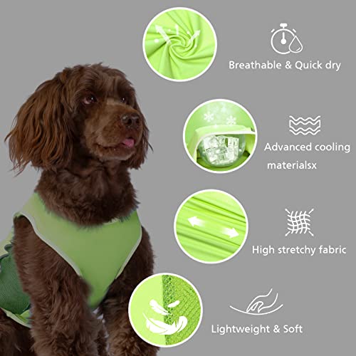 UNIPUP UPF 50+ Sun Protection Shirt, Quick-Dry Soft Clothes for Small Medium Dogs, Breathable Lightweight T-Shirts with Re...