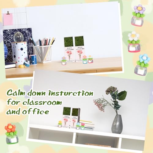 Wonderjune 36 Sets Employee Appreciation Gift Luminous Flowerpot Bulk Emotional Support Gift Box with Inspirational Card M...