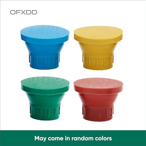 Portable Plant Top Sprinkler - Pack of 4 - Garden Water Bottle Top for Dogs