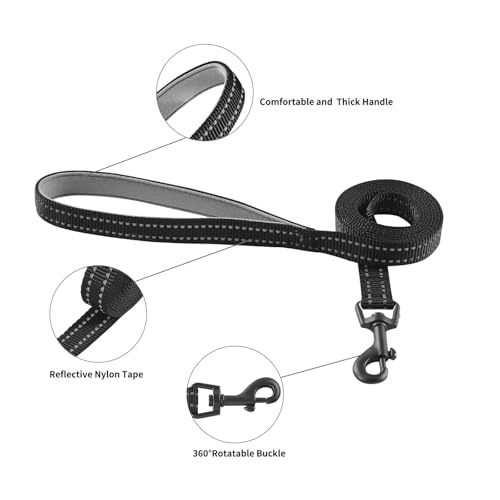 Hipubby Dog Harness and Leash Set, No Pull Soft Mesh Puppy Harness for Small Medium Dogs, Cats - Step in Adjustable Reflec...