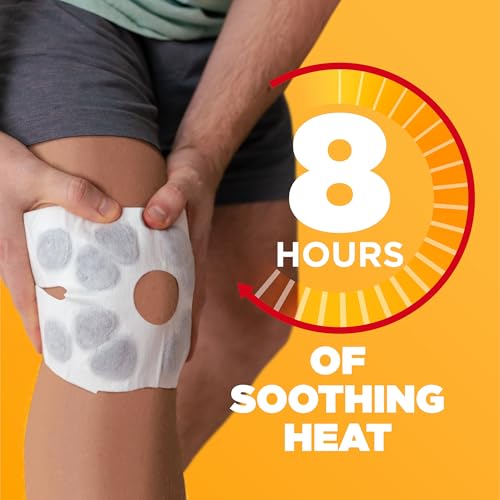 ThermaCare Knee HeatWraps - Targeted Knee Pain Relief with 8-Hour Therapeutic Heat - Flexible, Discreet, Drug-Free Portabl...