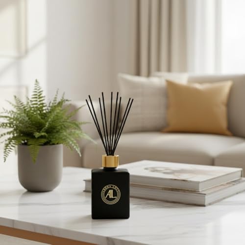 Reed Diffuser - Fragrance Diffuser for Home - 5 oz. Oil Diffuser Sticks - Bathroom Diffuser Set- Oil Diffuser Reeds - Scen...