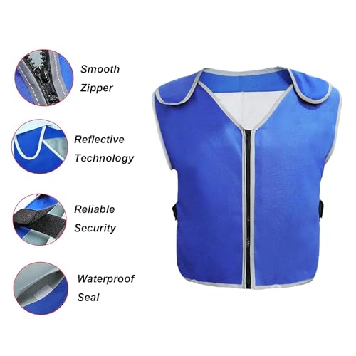 Ice Vest, Cooling Vest for Men & Women with 26 PCS Ice Packs, Adjustable Cool Vests for Working Hot Weather