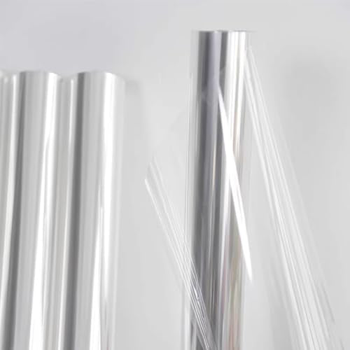 PerkHomy Clear Cellophane Wrap Roll 16" x 100' 3 Mil Thick Cellophane For Gift Basket Treats Goodie Wrapping Craft Flower ...
